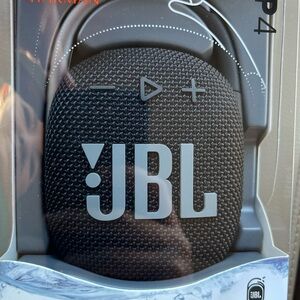 JBL Clip 4 Portable Bluetooth Speaker - Black